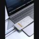 7. Dudao L25C USB-C - USB-C Silikonkabel 60W 1m - Weiß