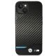 3. Hülle BMW BMHCP14M22NBCK iPhone 14 Plus 6,7 "schwarz / schwarzes Leder Carbon