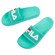 Fila Damen-Sport-Flip-Flops Morro, bequeme grüne Hausschuhe für den Pool