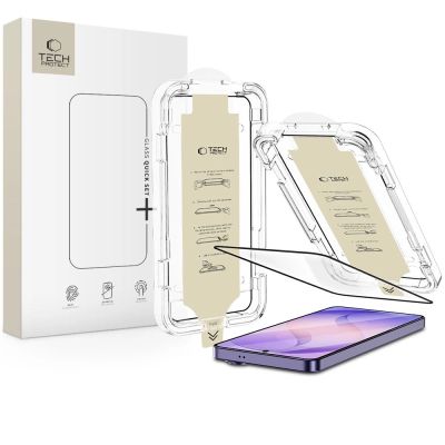 Tech-Protect Quick Set AR+ Antireflexionsglas für Samsung Galaxy S26 Ultra – Schwarz