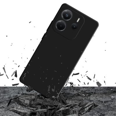 16. 3mk Matt Case Pro Hülle für Xiaomi Redmi Note 14 4G – matt schwarz