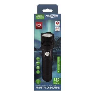 14. Ansmann Pro 3000R Metall-Degiklio, 3 x 10 W LED