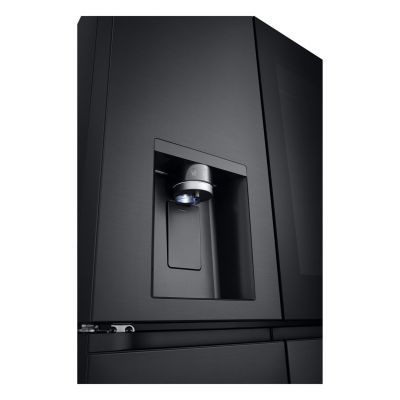 10. LG GMG960EVJE Side-by-Side-Kühlschrank mit mehreren Türen, 179 cm, Essence Black Steel, Mattschwarz, Total NoFrost, Wasserzulauf