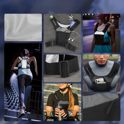 3. Wozinsky WKDB1 reflektierende Laufweste – schwarz