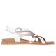 4. Skechers Bobs Desert Kiss Low Sandalen - Peak Rank W 114709-WHT