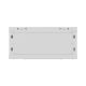 11. LANBERG Wandregalschrank 19" 4HE 600x600 GRAU METALLTÜR (BAUFLAUF)