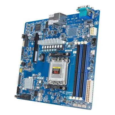 6. Gigabyte MC13-LE0 Motherboard 1x AM5 AMD Epyc 4004/Ryzen 7000 B650E (4xDIMM, 4xSATA, 1xM.2, 2x1Gbe, IPMI, mATX)