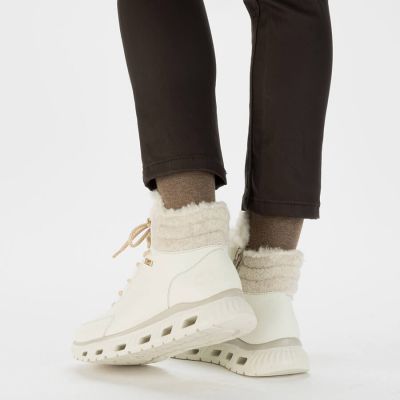 34. Rieker W RKR720 isolierte Sportstiefel, weiß