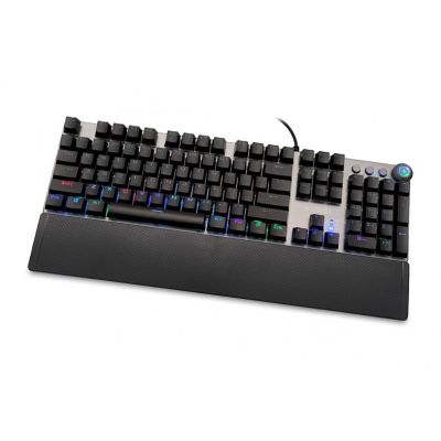 46. IBOX AURORA K-4 RGB IKGMK4 Mechanische Tastatur (USB; (US); Schwarz)