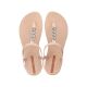 6. Ipanema Sandal Class Damen Flip-Flop Sandalen, Hellbeige mit Gold