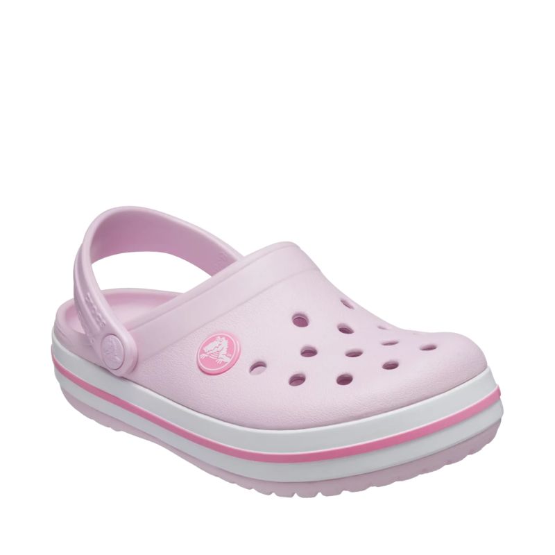 2. Crocs Kinder-Clogs mit Crocband-Schuhen, rosa, 207006 6GD
