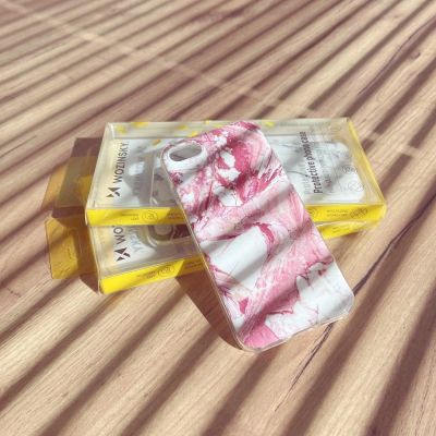 3. Wozinsky Marble Cover Gel Marble für Xiaomi Redmi Note 10 5G / Poco M3 Pro schwarz