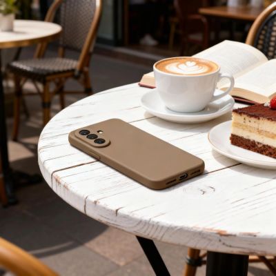 3. Tech-Protect Icon Hülle für Samsung Galaxy A37 5G – Braun