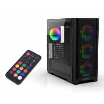 Inca EMG-17XB Midi Tower Computer-Sicherheits- und Halterungsset Schwarz