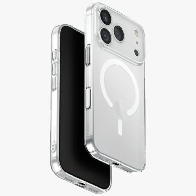 Uniq Airsuit Magclick Ladehülle für iPhone 17 Pro - Transparent