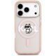 3. Karl Lagerfeld IML Choupette Sketch Logo MagSafe Hülle für iPhone 17 Pro - Pink