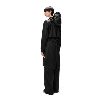 2. Regenschutzmantel STRING W PARKA W3 18550 84 SCHWARZ GRAIN