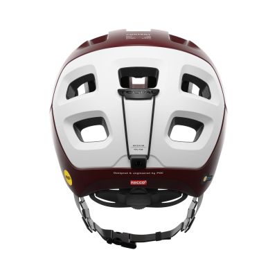 2. POC TECTAL RACE MIPS Fahrradhelm Garnet Red/Hydrogen White Matt (10580_8449)