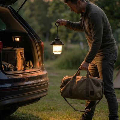 7. GRUNDIG LED-Touristen-Taschenlampe 800 mAh