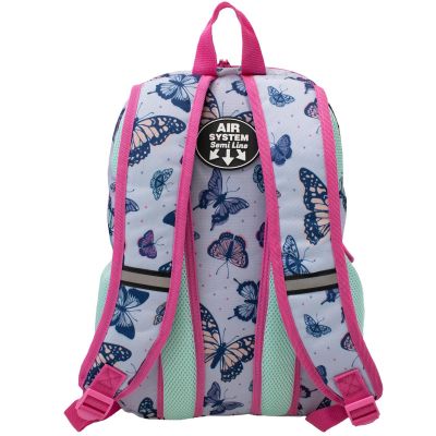3. JUGENDRUCKSACK MINT-PINK-WEISS SEMI LINE