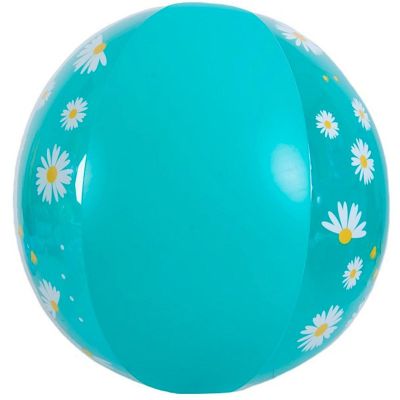2. Aufblasbarer Strandball 50 cm Daisy Türkis 53174
