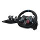3. Logitech G 991-000539 Gaming-Controller aus Aluminium, Schwarz, USB, Lenkrad + Pedale + Headset für PC, PlayStation 4, PlayStation 5, PlayStation 3