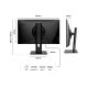 4. 60,5 cm japanische Kamera JN-IPS238FHDR-C65W-HSP 16:9 HDMI/DP FHD