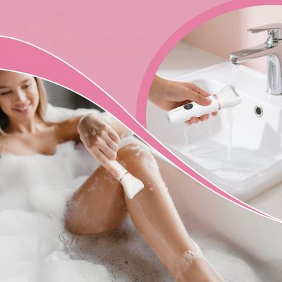 9. MAXGROOM M-105 3-in-1 Damen-Körper- und Gesichtshaartrimmer – Weiß