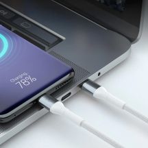 3mk Hyper Cable N-SERIES USB-A / USB-C 1m 9V/2A 18W / weiß