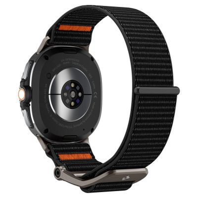 11. Spigen DuraPro Flex Armband für Samsung Galaxy Watch 40/44/46 mm - Schwarz