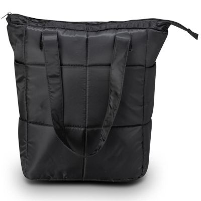 3. GROSSE SCHWARZE DAMEN-SCHULTERTASCHE SEMI LINE