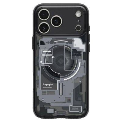 3. Spigen Ultra Hybrid MagSafe Zero One Hülle für iPhone 18 Pro / 17 Pro – Schwarz