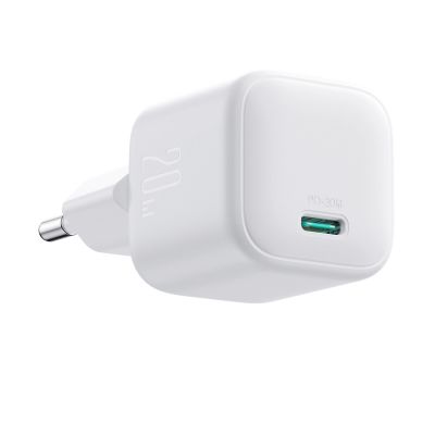 7. Joyroom JR-TCG08 GaN 20W Power Delivery Wandladegerät – Weiß