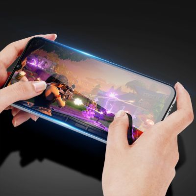 3. Dux Ducis 9D gehärtetes Glas Oppo A17 9H gehärtetes Glas mit schwarzem Rahmen