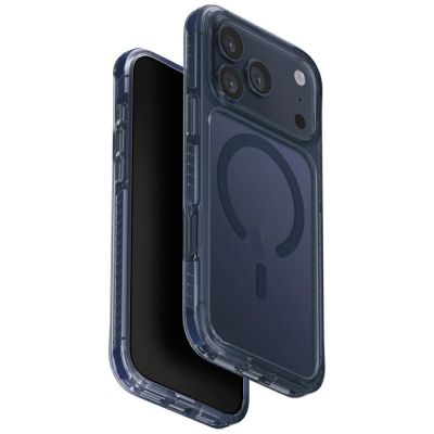 Uniq Combat Magclick Ladehülle für iPhone 17 Pro Max - Blau