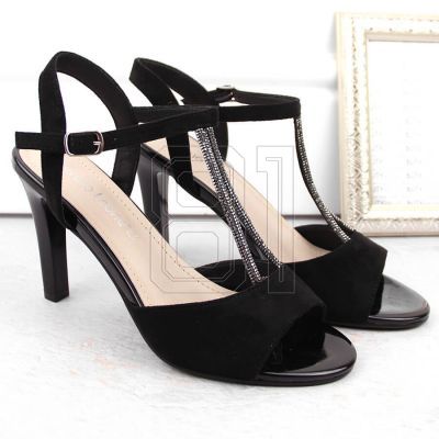 6. Sergio Leone W SK438 Wildledersandalen Schwarz