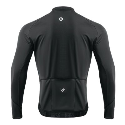 3. Rockbros Herbst/Winter Langarm-Radjacke XL - Schwarz