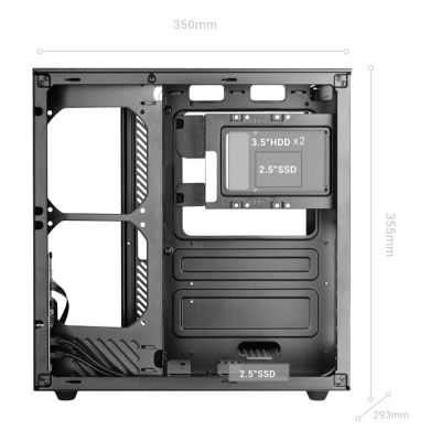 6. TACENS MARS MC-INFINIOLITE ATX-Gehäuse