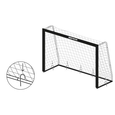22. Meteor Fußballtor 180x120x60 cm 16926
