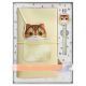 Nimmy Big Eyed Pet 2.0 Cat 2-in-1 Notizbuch + Stift-Set, Beige