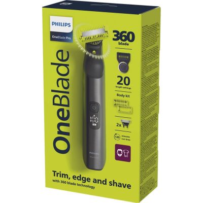 2. Philips OneBlade Pro 360 QP6552/15 Gesichts- + Körperreinigung