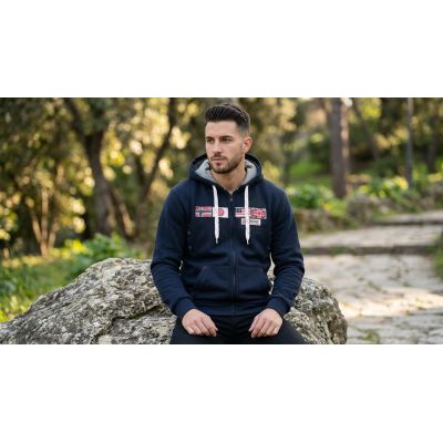 6. Herren-Sweatshirt Geographical Norway GORMA MEN 100 EO +BS (WT1880H/GN-NAVY)