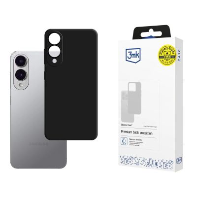 3mk Silikonhülle für Samsung Galaxy S25 Edge - Schwarz