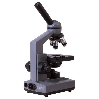 11. Levenhuk 320 BASE Monokulares Biologisches Mikroskop