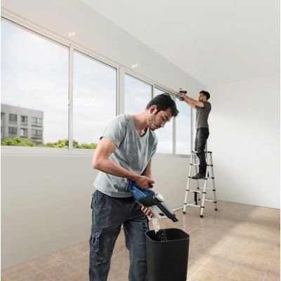 2. Bosch GAS 18V-1 Professioneller tragbarer Staubsauger, beutellos, in Schwarz, Blau, Rot und Transparent erhältlich