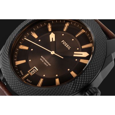 4. FOSSIL Machine FS5972 Herrenuhr + Box