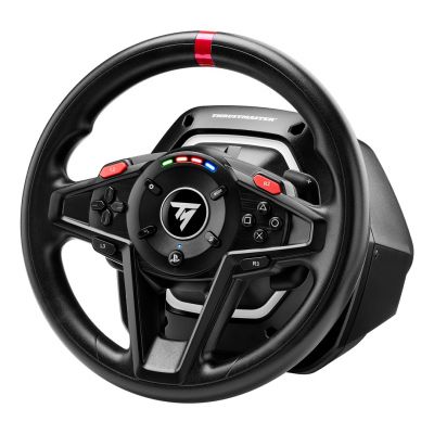 3. Thrustmaster T128 Schwarzes USB-Lenkrad + Pedale (Analog) für PC, PlayStation 4, PlayStation 5