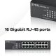 2. Zyxel GS1100-16 16p Unmanaged Gigabit Switch