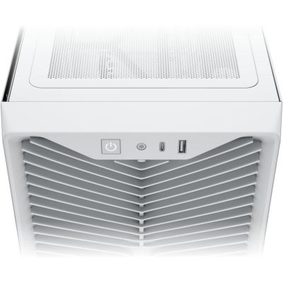 6. Corsair 3200D RS Mid-Tower Gehäuse, weiß