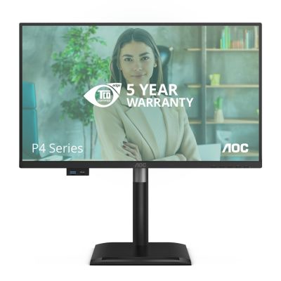 5. AOC 24P4CV Computermonitor 60,5 cm (23,8") 1920 x 1080 px Full HD LED Schwarz